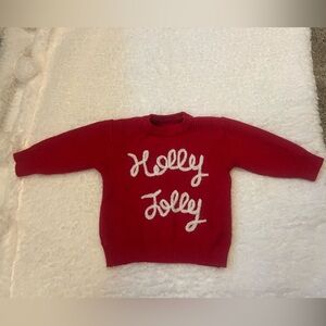 Holly Jolly Red Sweater